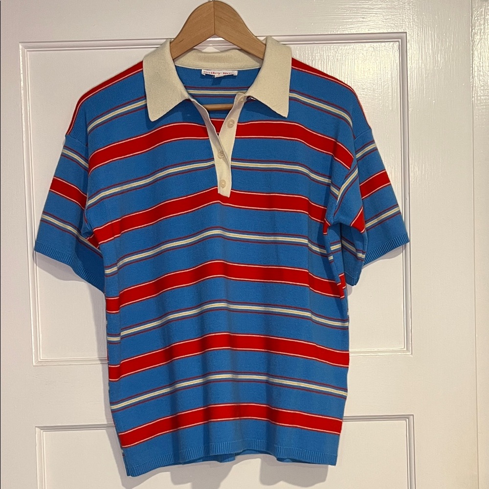 Vibrant Striped Kids Polo Shirt